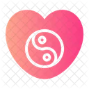 Relaxation Heart User Icon