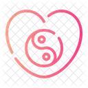 Relaxation Heart User Icon