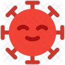 Relaxed Coronavirus Emoji Coronavirus Icon