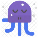 Relaxed octopus  Icon