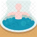 Relaxing Bath Soothing Icon