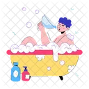 Relaxing Bath Relaxing Shower Soothing Bath Icon