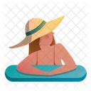 Pool Relax Relaxation Icon