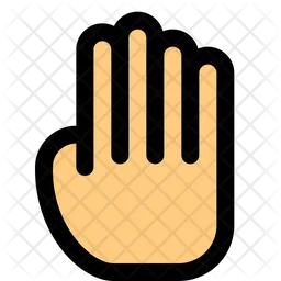 Release Hand Pointer  Icon