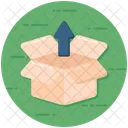 Unpacking Open Cardboard Open Package Icon