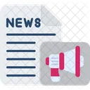 Release Press Statement Icône