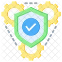 Reliability Security Machine Icon