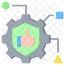 Reliability Security Integration Icon