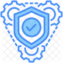 Reliability Security Machine Icon