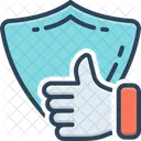 Reliable Security Protection Icon