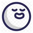 Relieved Emoji Face Icon