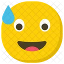 Relieved Emoji Emoticon Smiley Icon