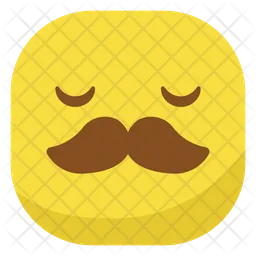 Relieved Face Emoji Icon