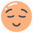 Relieved Face  Icon