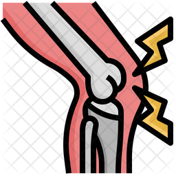 Relieves Arthritis Symptoms Icon - Download in Colored Outline Style