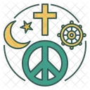 Religion Peace Social Icon