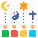 Religion Faith Respect Believe Psychology Diversity Icon