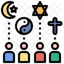 Religion Faith Respect Believe Psychology Diversity Icon