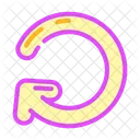 Circular Arrow Cyclic Symbol