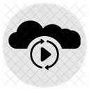 Cloud Loading Play Icon