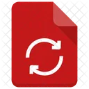 Reload File Document Icon
