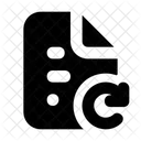Reload File Reload Document Reload Icon