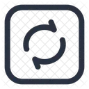 Reload Rectangle Arrow Icons Outline Arrows Icon