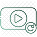 비디오 새로고침  아이콘