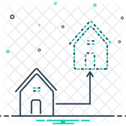 Relocate house Icon