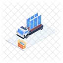 Furniture Relocation Truck Icon