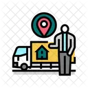 Relocation Services Interior Symbol