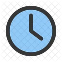 Relogio Hora E Data Hora Icon