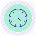 Icone Da Linha Do Relogio Icon
