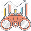 Observacao De Mercado Mercado Previsao Ícone