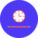 Reloj Hora Minuto Icon