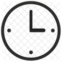 Hora Del Reloj Icono