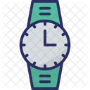 Reloj Reloj De Pulsera Reloj De Mano Icono