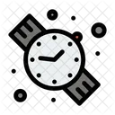 Reloj Reloj De Mano Reloj De Pulsera Icono