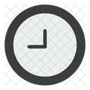 Hora Del Reloj Icono