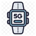 Reloj 5 G Reloj Inteligente Reloj Inteligente Icono