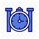 Reloj Fecha Limite Intervalo Icono