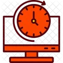 Reloj Hora Hora Icon