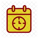 Reloj Plazo Eficiencia Icon