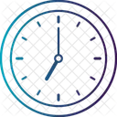 Reloj Analogico De Las 7 En Punto Fecha Limite Alarma Icono
