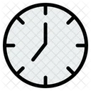 Reloj circular  Icono