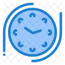 Reloj circular  Icono