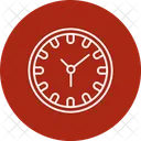 Reloj circular  Icono