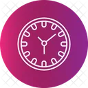 Reloj circular  Icono