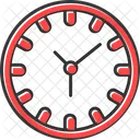 Reloj circular  Icono