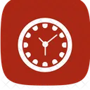 Reloj circular  Icono